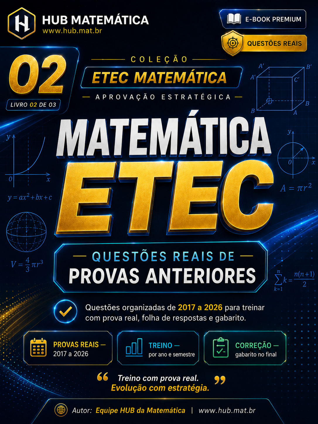 Capa da Coleção Matemática ETEC